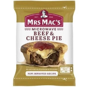 Mrs Macs Pie Beef & Cheese 175g