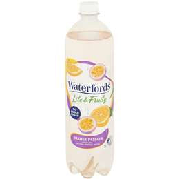 Waterfords Mineral Water Lite & Fruity Orange Passion 1l